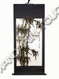 Scroll Painting - Bamboo in the Breeze