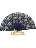 Floral Batik Folding Fan