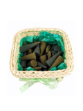 Aroma Incense Cones in Basket