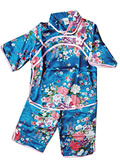 Girl's Floral Mandarin Suit