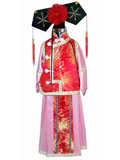 Girl's Qing Palace Qipao with Headgear