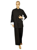 Folding Sleeves Mandarin Suit