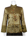 Chinese Poem Mandarin Jacket