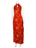 Bareback Plum Blossom Cheongsam