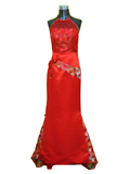 Bareback Strap A-line Cheongsam