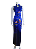 Sleeveless Peony Cheongsam